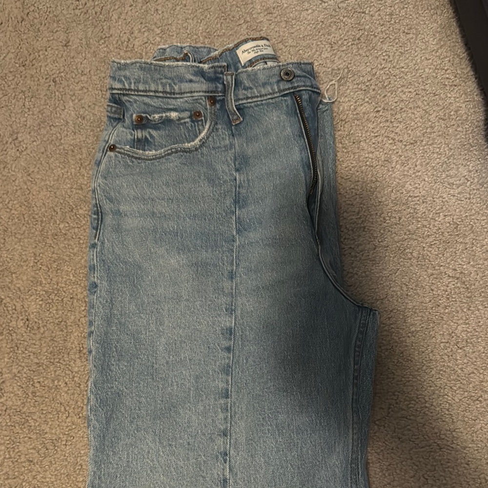 Abercrombie & Fitch High Rise Denim Jeans
